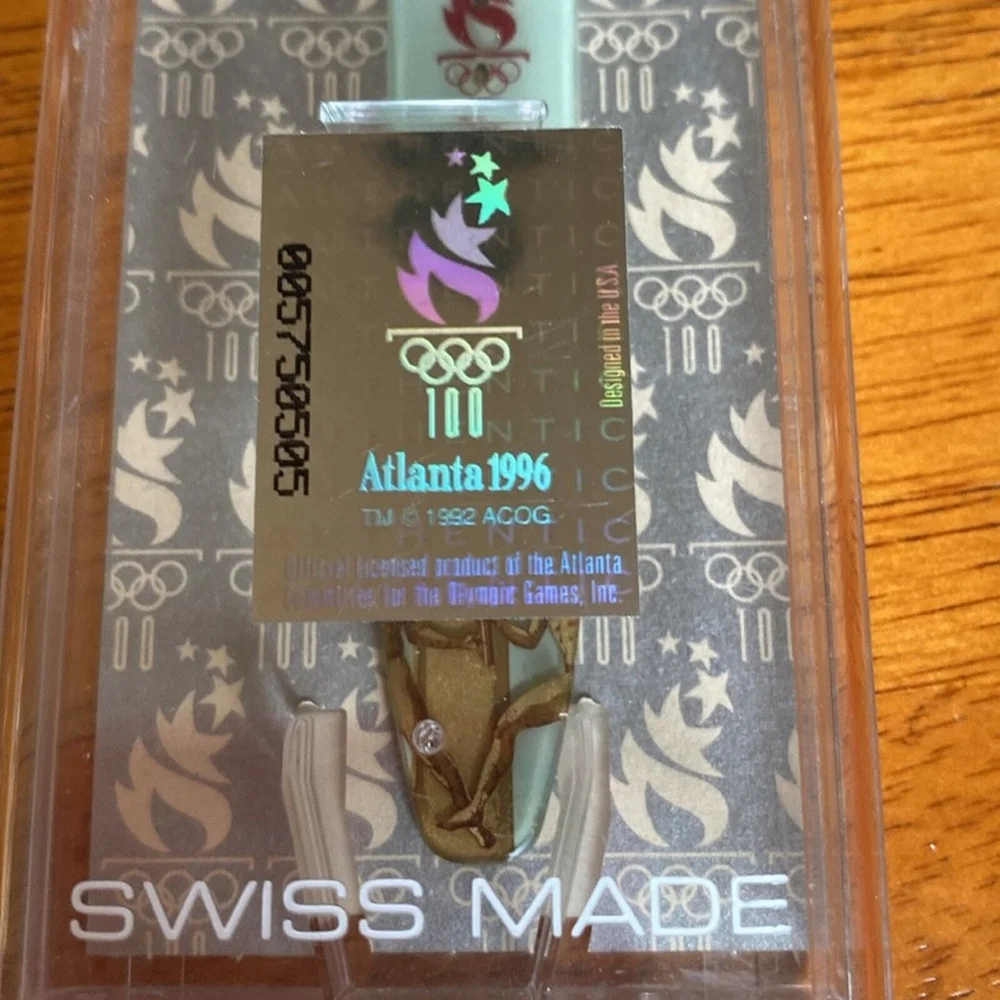 Olympic Swatch, 1996 Atlanta, original packaging